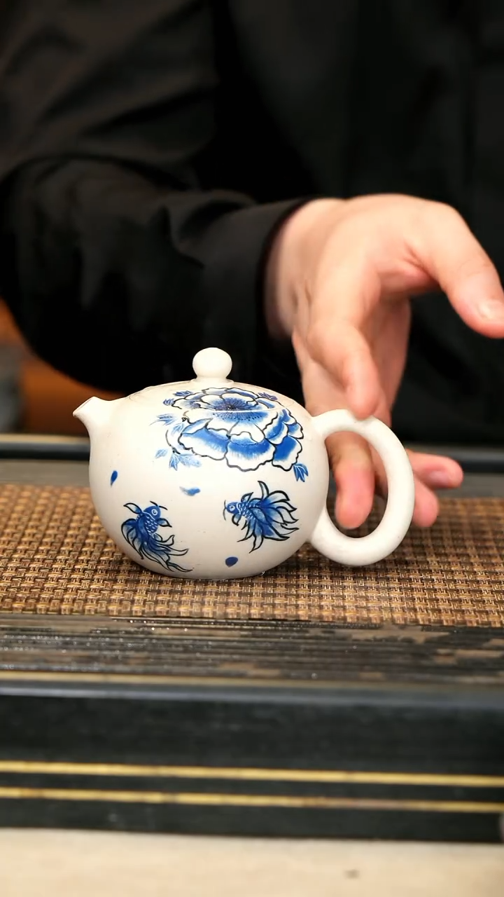 60《青花西施》白玉段