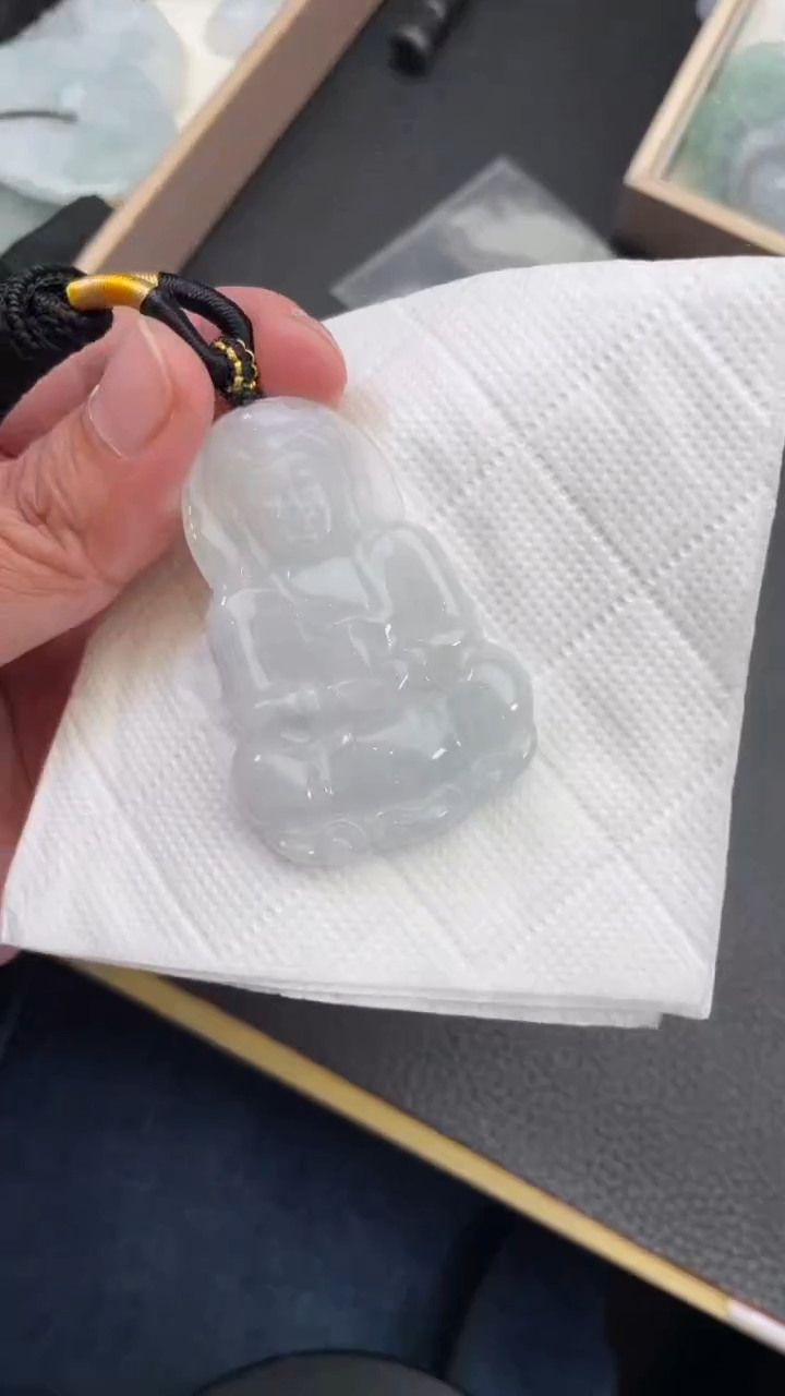 颈饰未镶嵌翡翠天然缅甸翡翠A货276