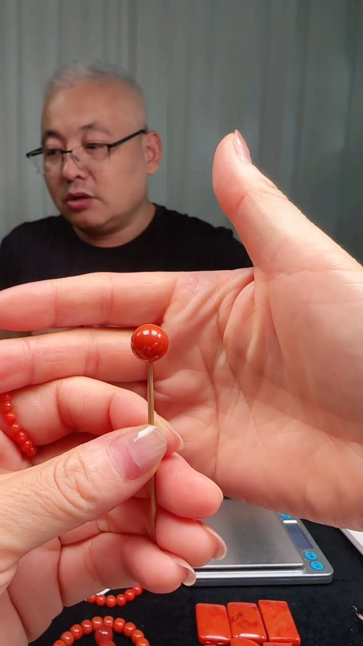 未镶嵌多样性发一件南红玛瑙10mm单株保山