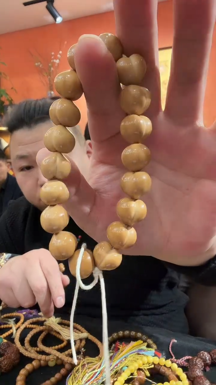手串猴头核桃屁桃手串全量性发1H019