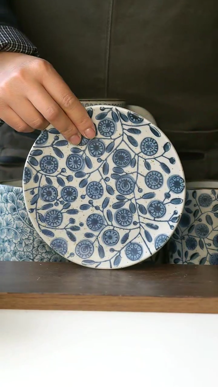 【闪购商品】陶瓷手绘金盏花甜品盘16cm@4-2@