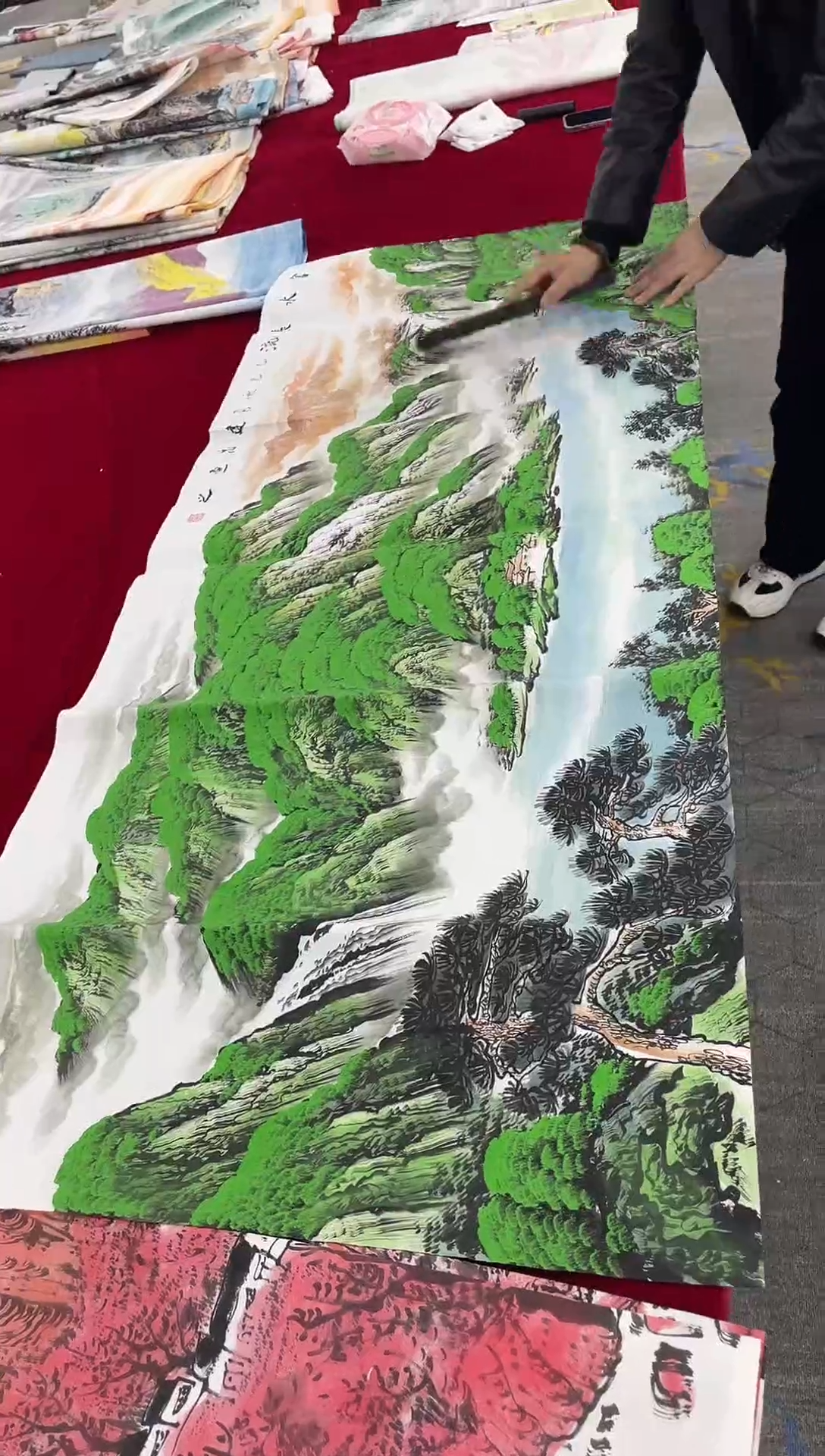 名人名画手工制作