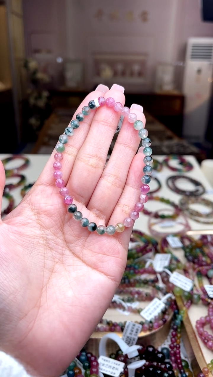 【闪购商品】碧玺/未镶嵌5mm+碧玺单圈多样性发货