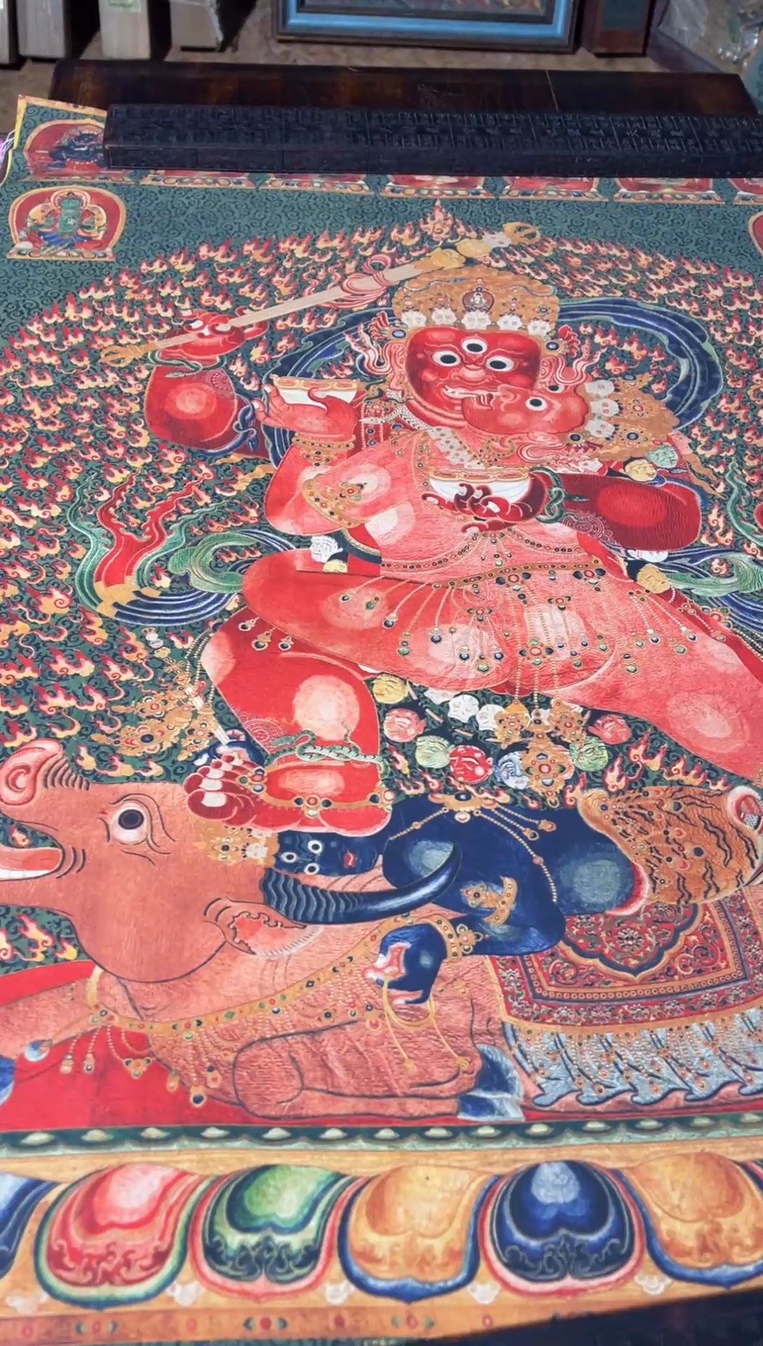 装裱画东东唐卡tk16