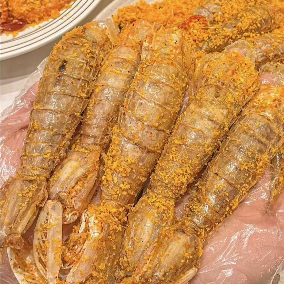 【划算大盒装】避风塘风味椒盐皮皮虾新鲜海鲜 虾爬子 濑尿虾 即食