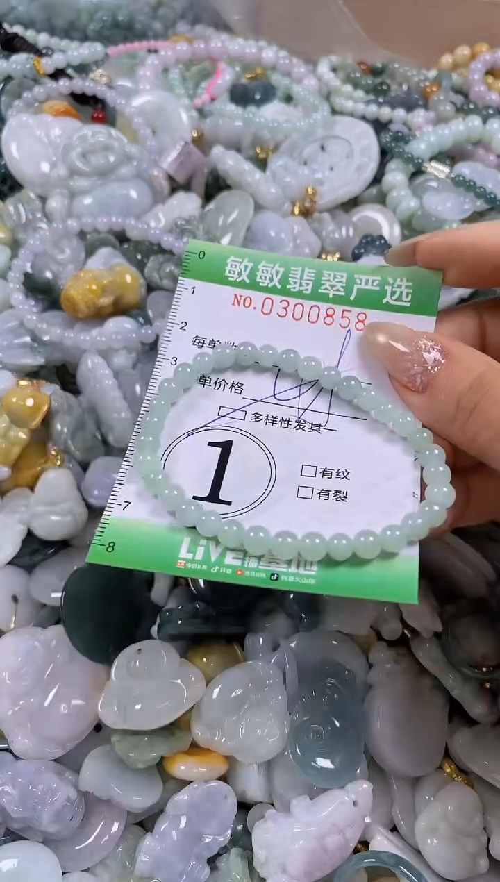 翡翠未镶嵌颈饰闪购0300858多样性发其一