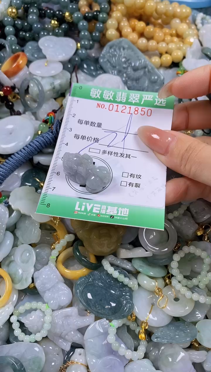 【闪购商品】翡翠颈饰未镶嵌闪购0121850多样性发其一