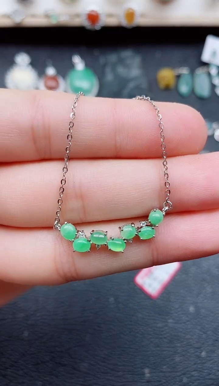 【闪购商品】翡翠戒指银S925镶嵌11111