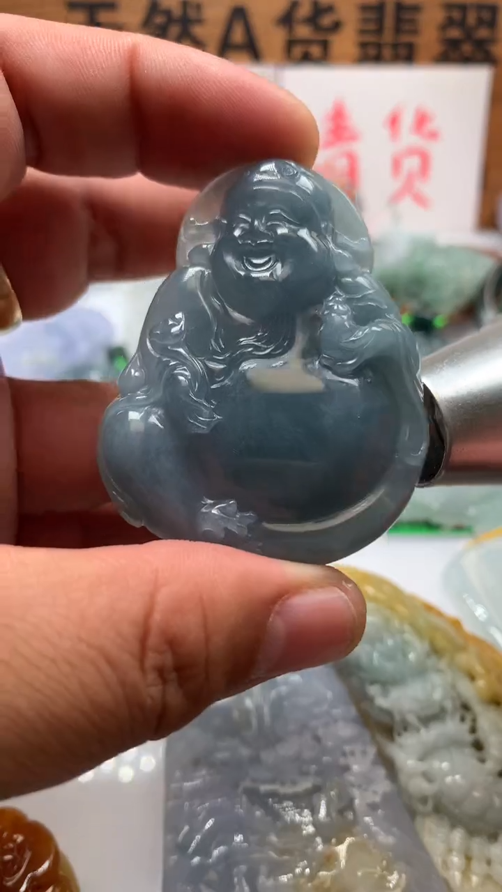 【闪购商品】翡翠颈饰未镶嵌保真天然A货翡翠