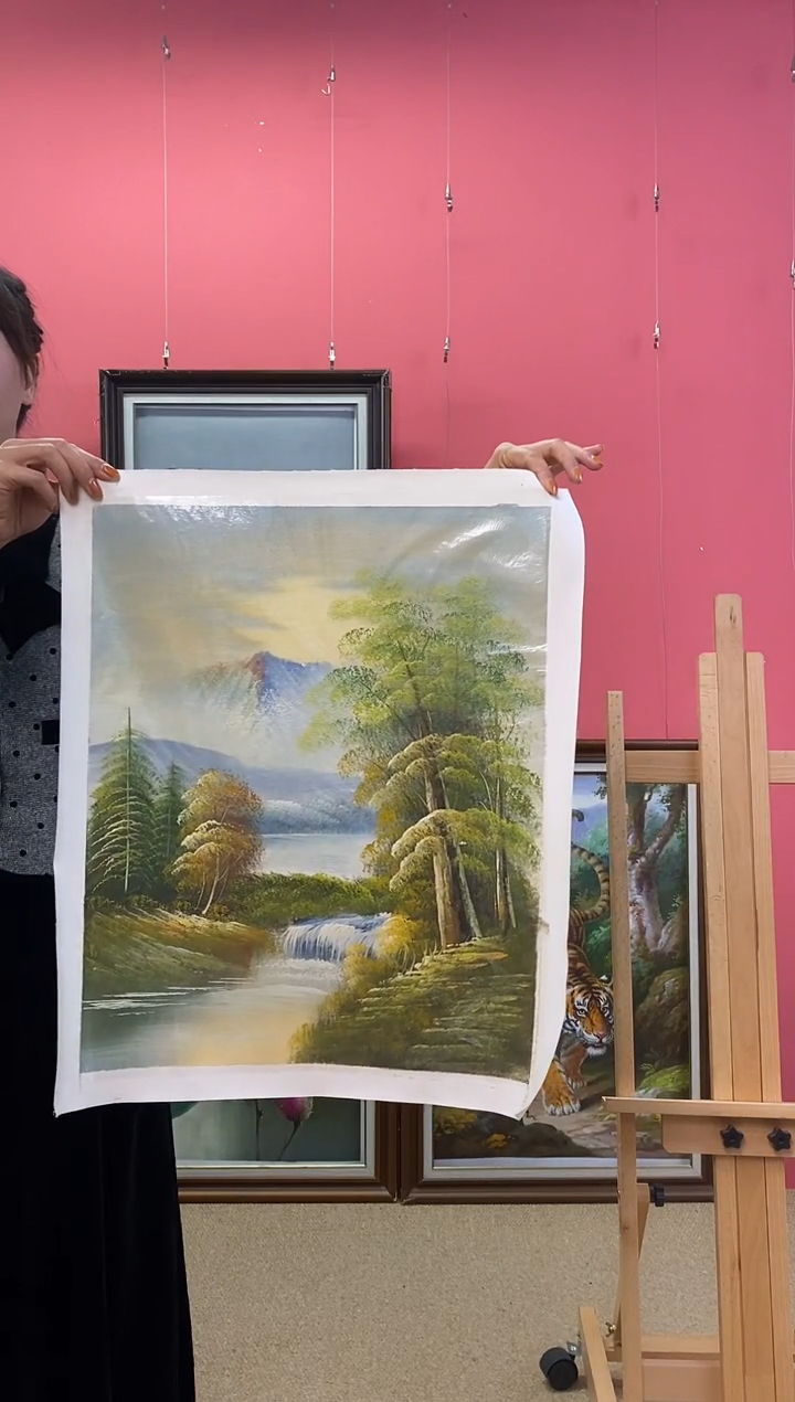 油画东****9尺寸40*50画芯（不含框） 