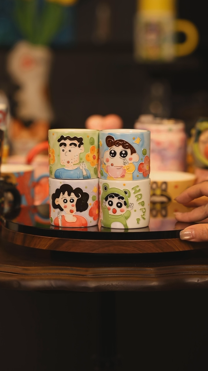 【闪购商品】摆件景德镇釉下彩绘设计师款陶瓷