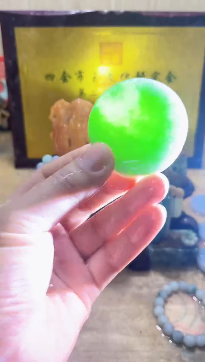 未镶嵌挂件翡翠A货常星7941