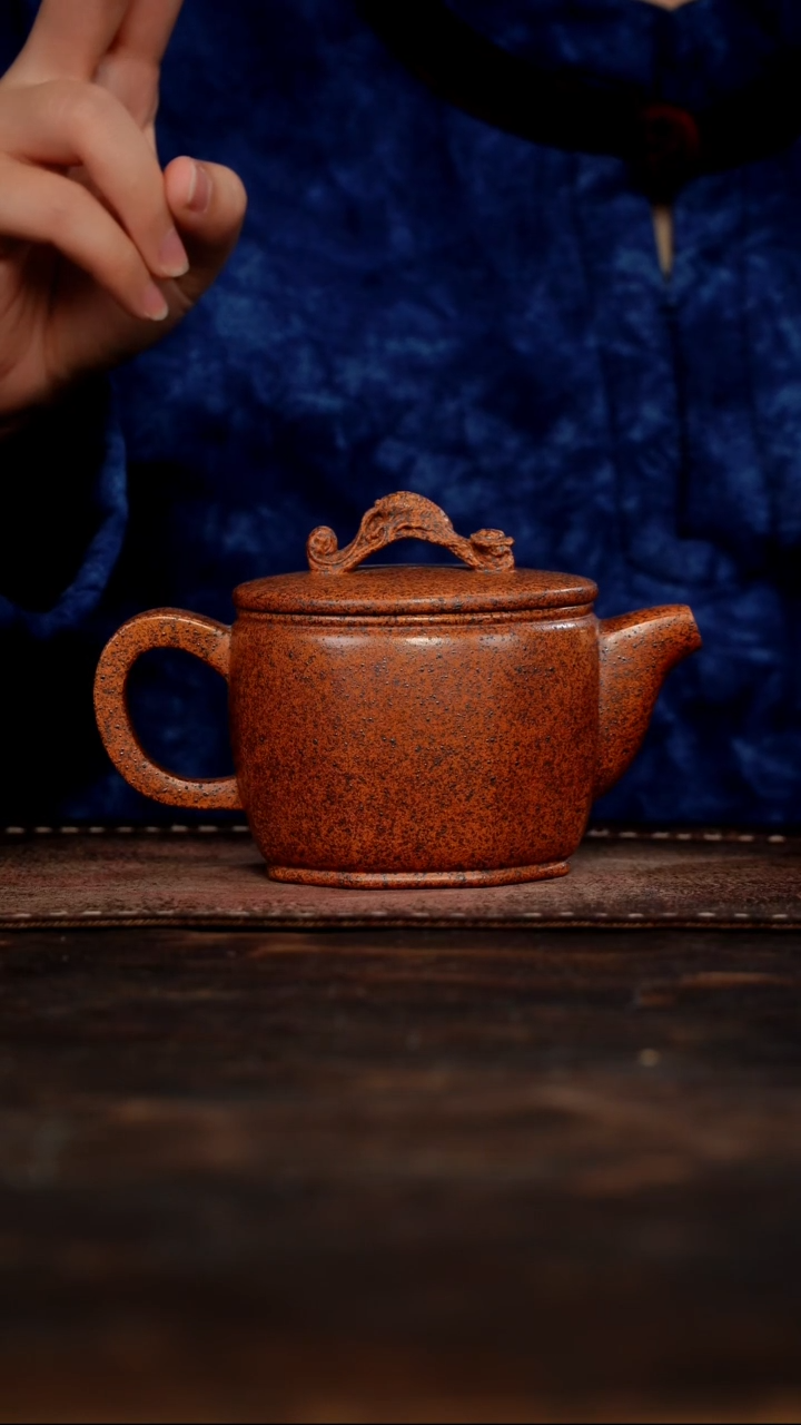 茶杯紫砂非遗茶器-八方汉瓦