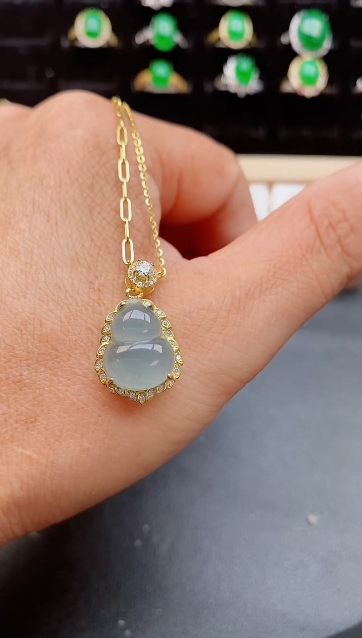 【闪购商品】翡翠吊坠(赠链)银S925镶嵌321321