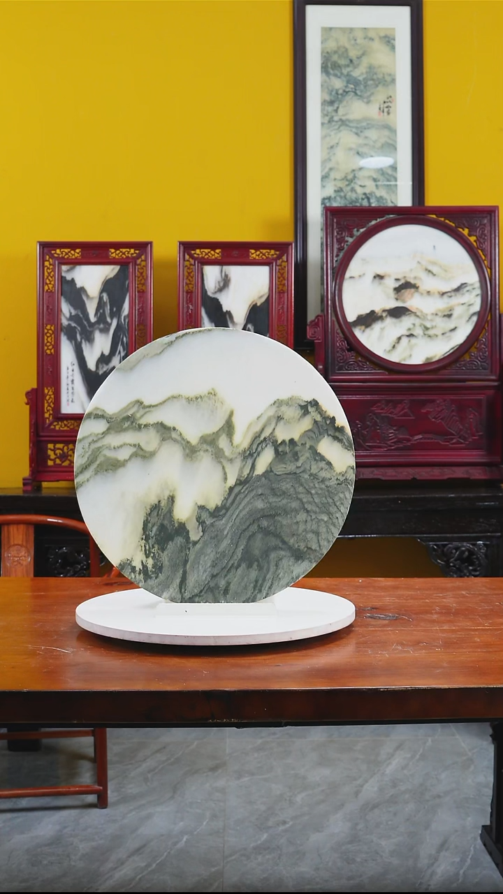 石材慨*慷云石摆件家居摆件