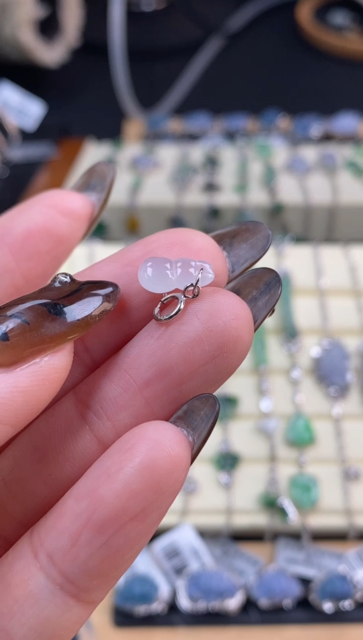 颈饰未镶嵌翡翠净货15347