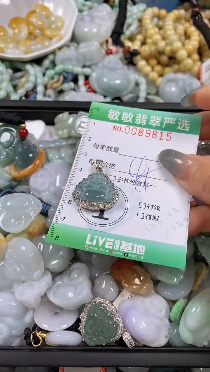 【闪购商品】翡翠颈饰未镶嵌闪购0089815