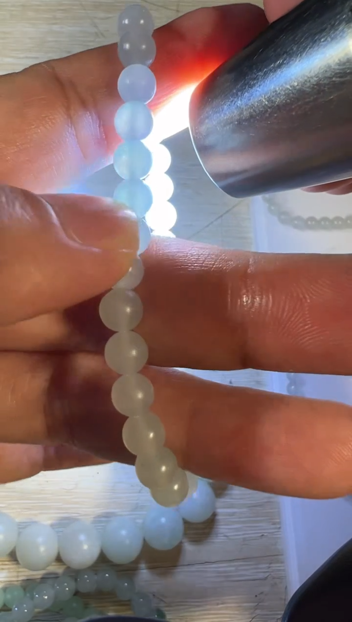 未镶嵌定制翡翠手串