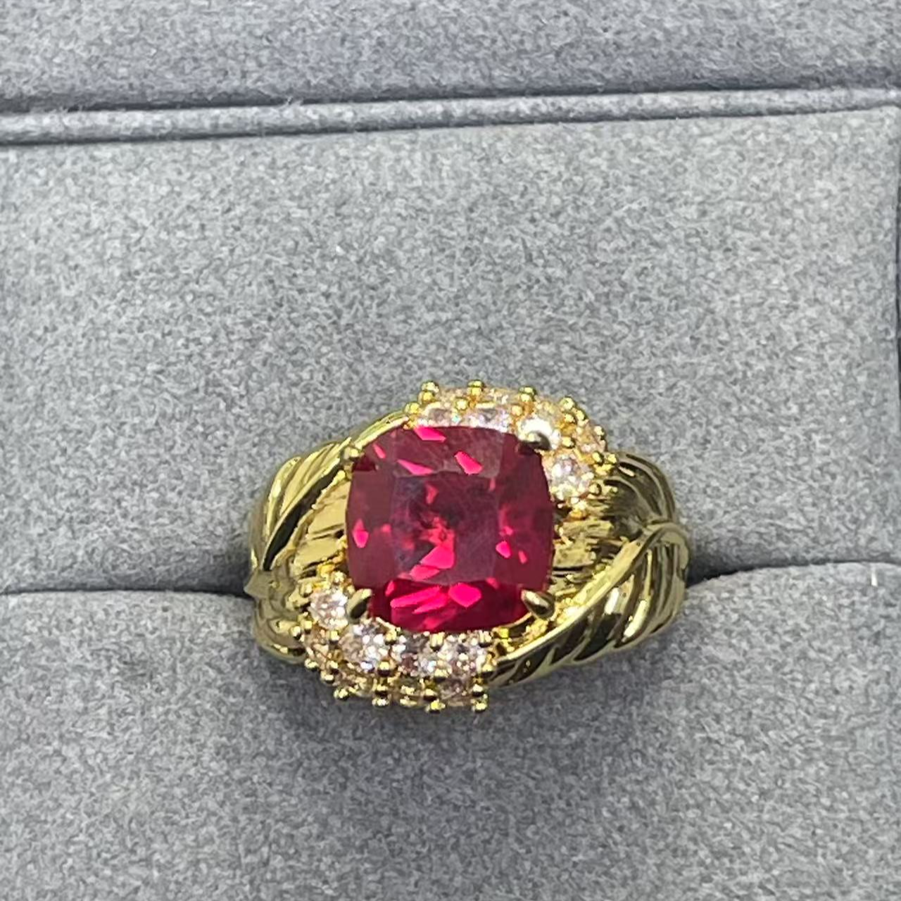 宝阁甄选红黄戒指129