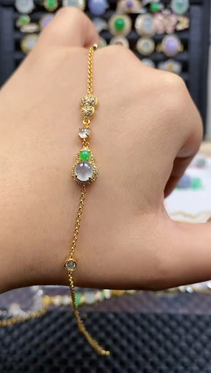 银S925镶嵌戒指翡翠330