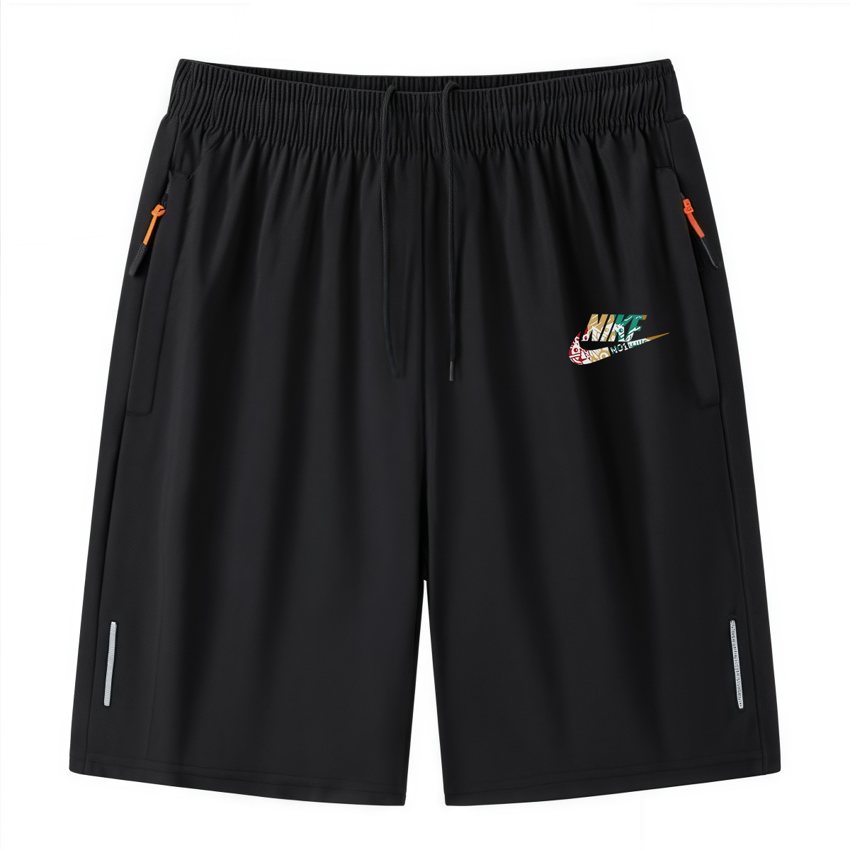 奥莱夏季新款男外穿薄款短裤男薄款休闲宽松休闲五分短裤男士冰丝