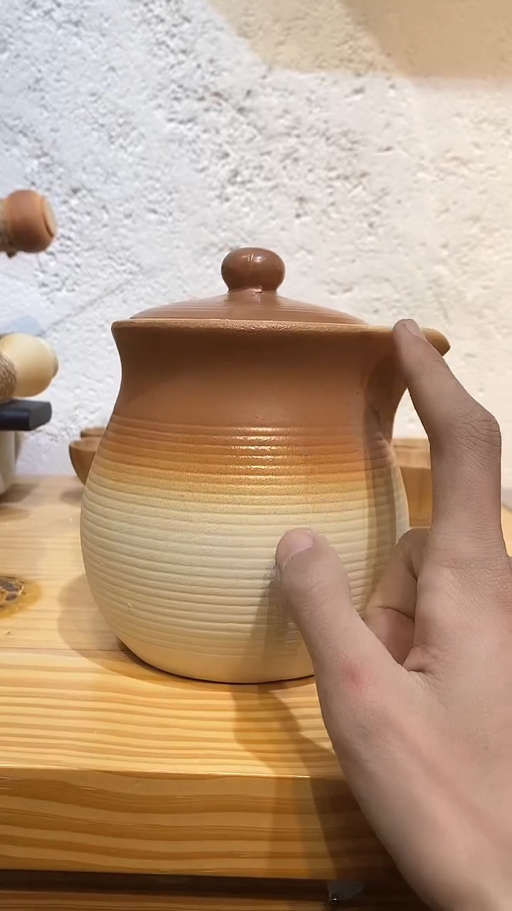 【闪购商品】1000ml美人罐罐壶+陶瓷盖