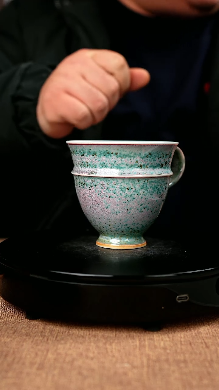 【闪购商品】265#国工一级品原矿钧瓷炉钧釉咖啡杯