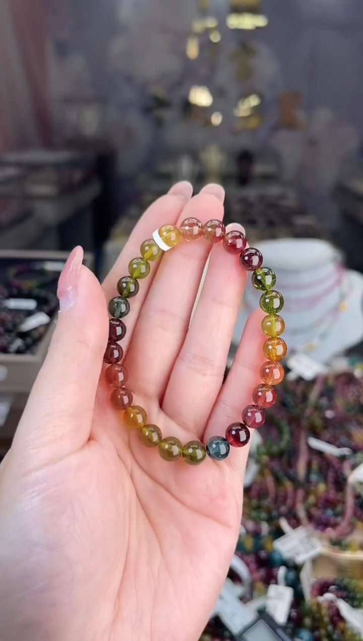 【闪购商品】碧玺/未镶嵌7mm+碧玺单圈多样性发货