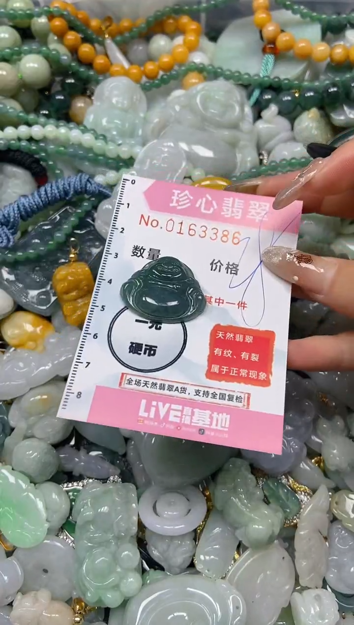 【闪购商品】翡翠颈饰未镶嵌闪购0163386