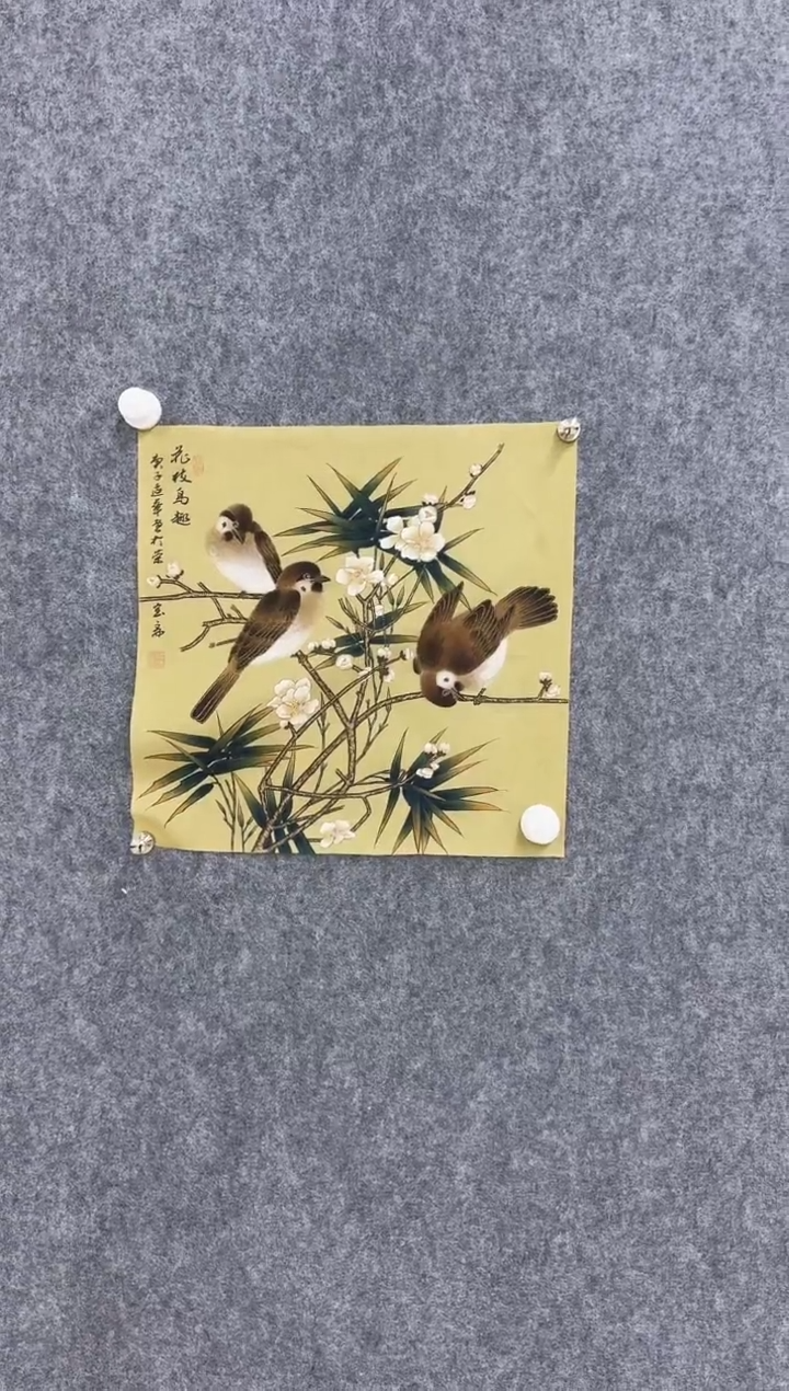 国画国画经典手绘1.5平尺