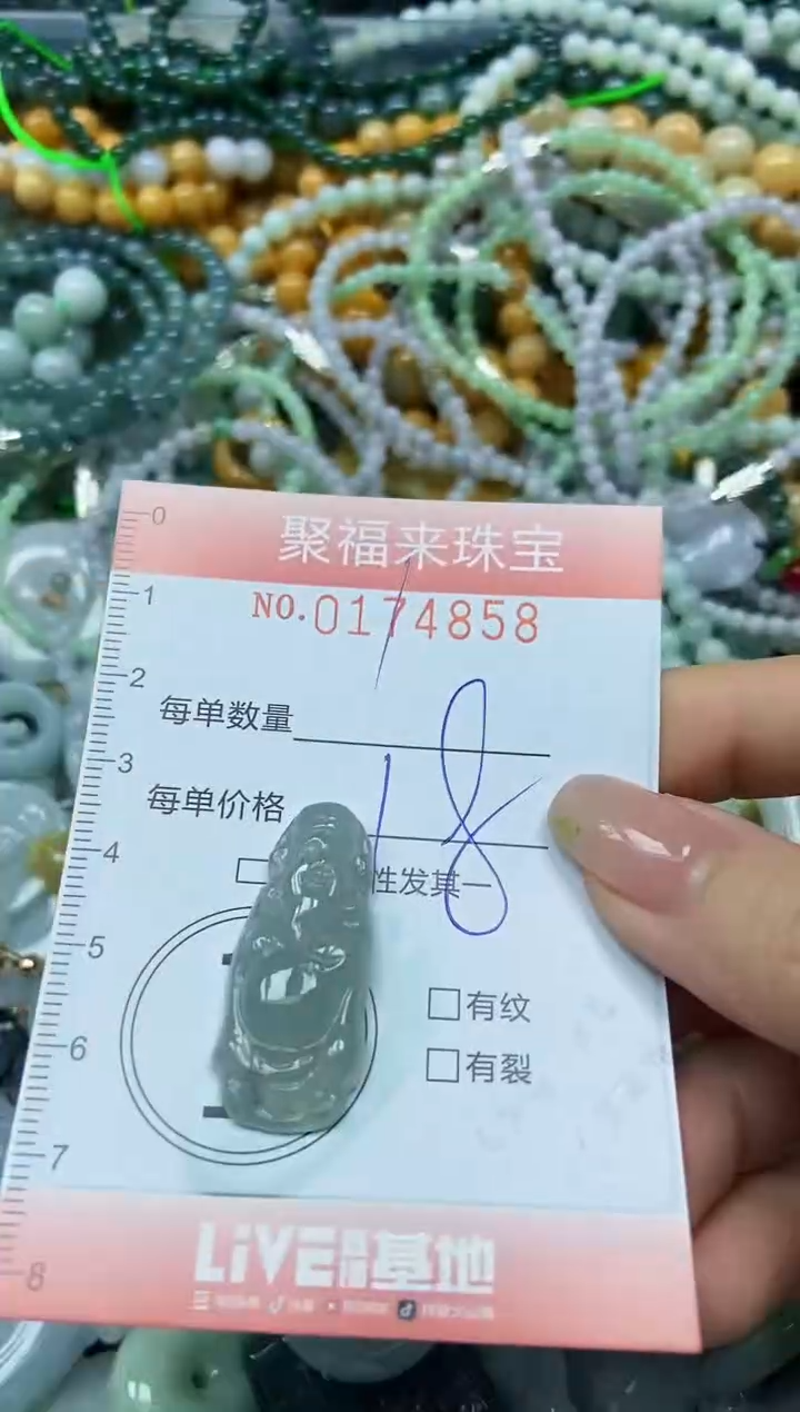 翡翠未镶嵌颈饰闪购0174858