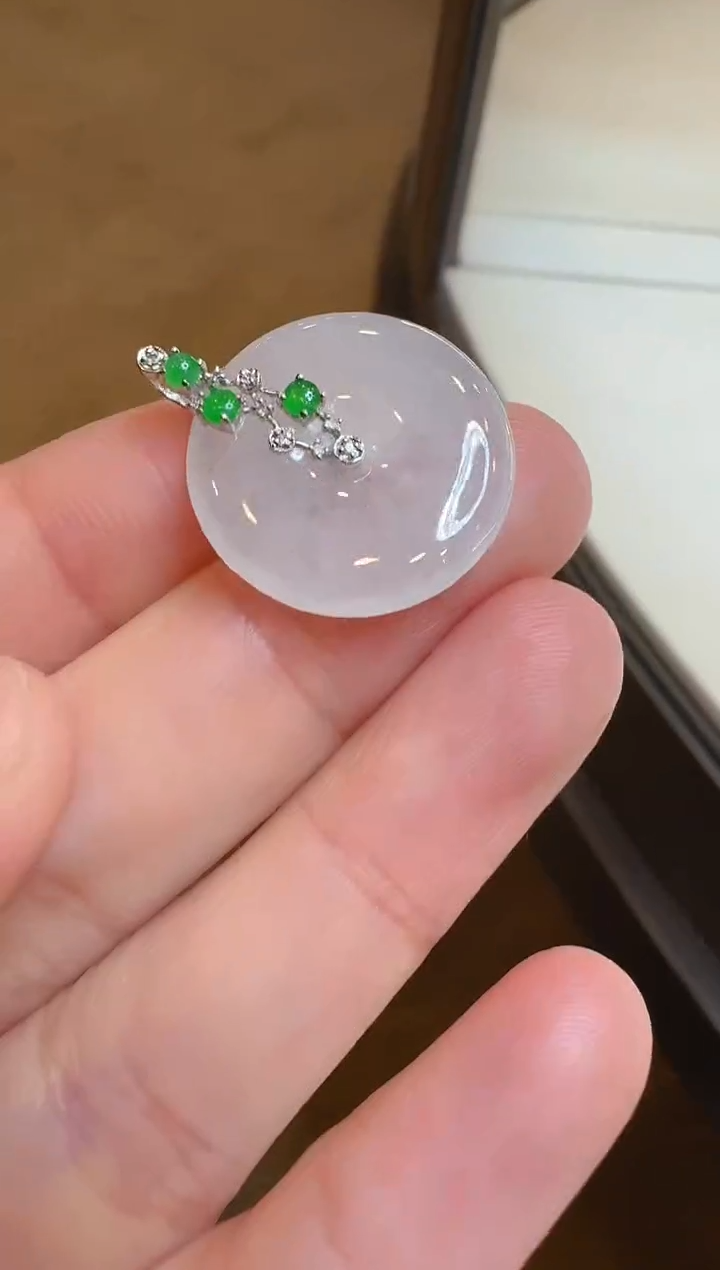 【闪购商品】翡翠颈饰18K金镶嵌多样性团购发一件