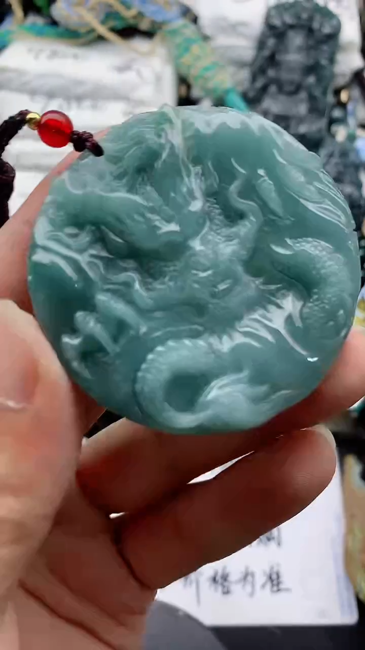 翡翠未镶嵌颈饰888