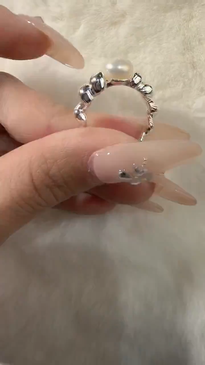 未镶嵌戒指淡水珍珠638