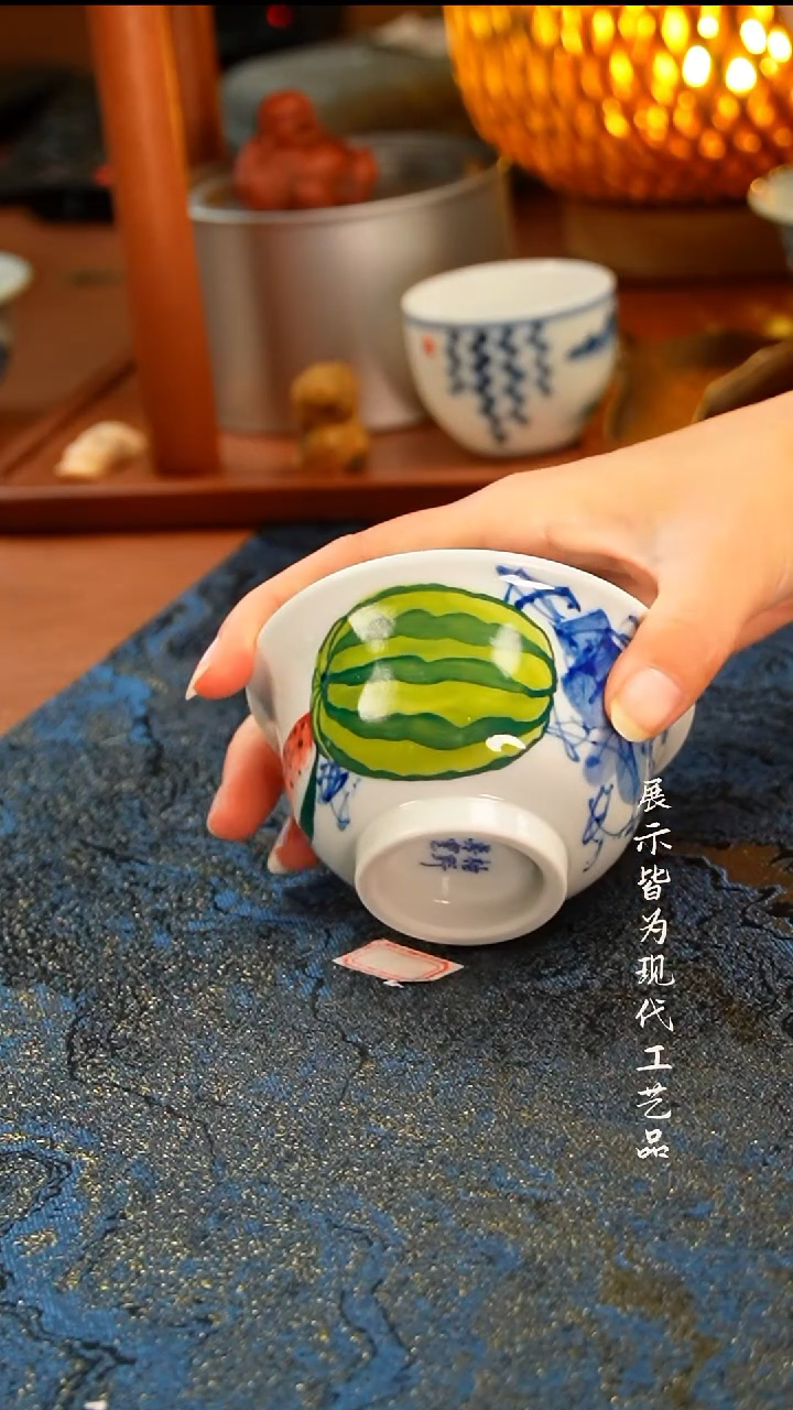 柚野写意西瓜压手