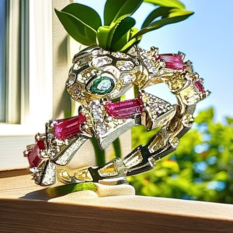 臻选戒指 泰国春武里经典时尚气质百搭戒指ML112