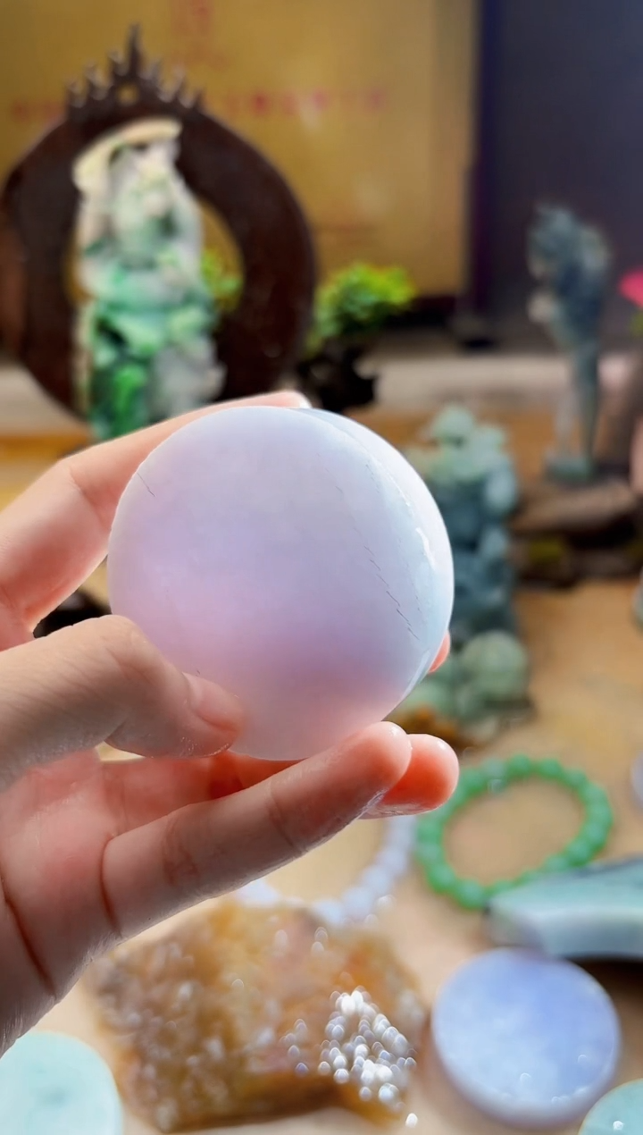 未镶嵌挂件翡翠A货柠优4267