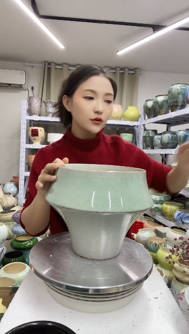 【1.3】花盆尺寸高： 21口：20