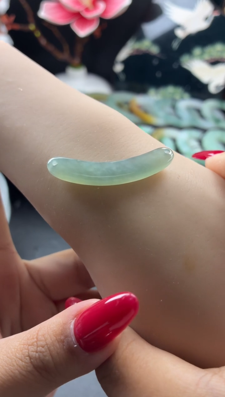 翡翠未镶嵌颈饰41号玉璜