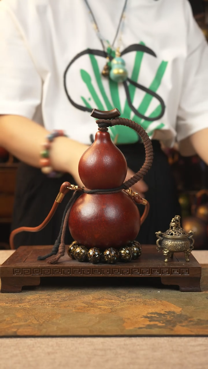 174大漆葫芦一物一拍记葫堂出品不带手串