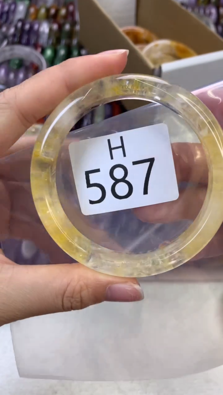 【闪购商品】水晶水晶手镯H未镶嵌587-59