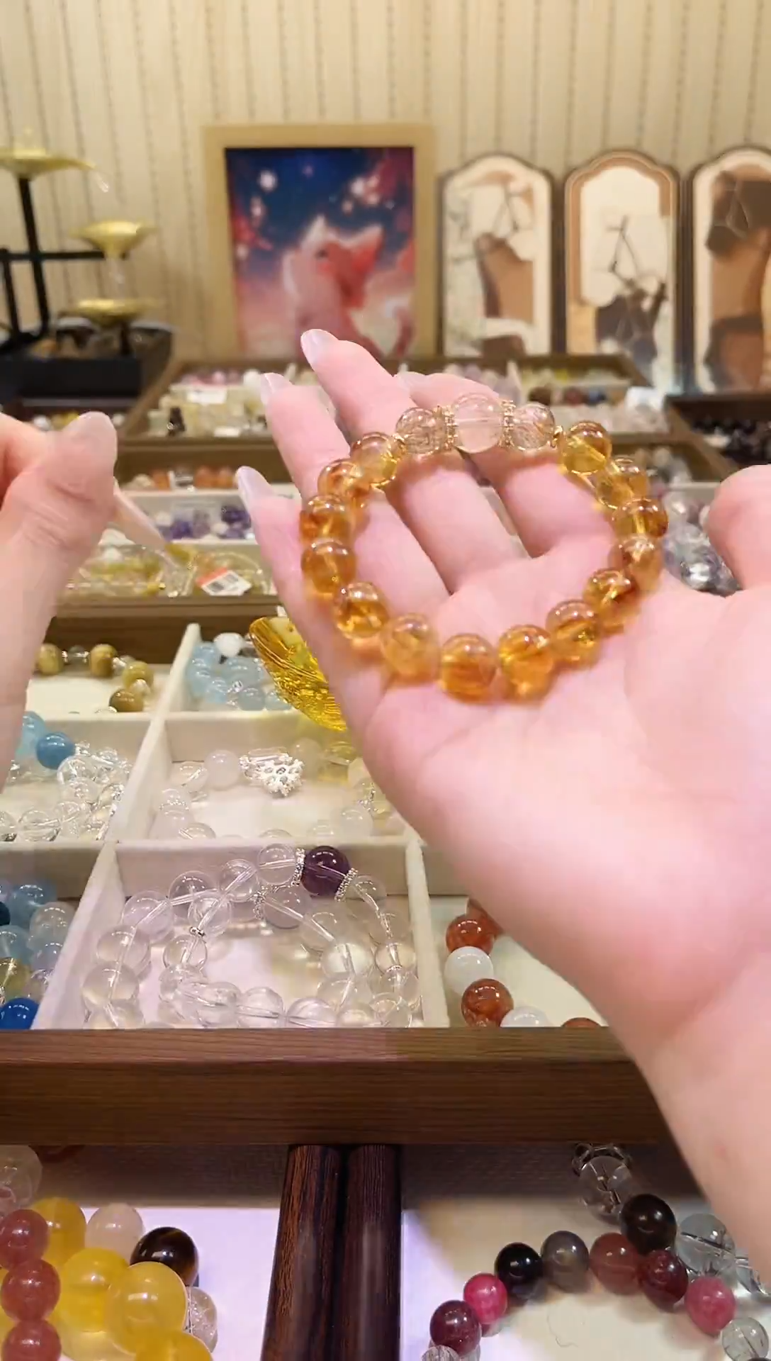 未镶嵌手链水晶03