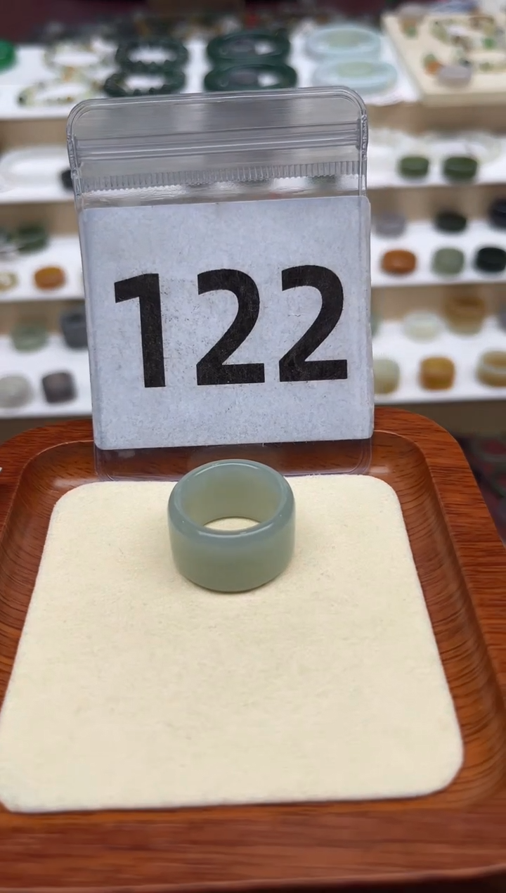 【闪购商品】和田玉戒指未镶嵌15号