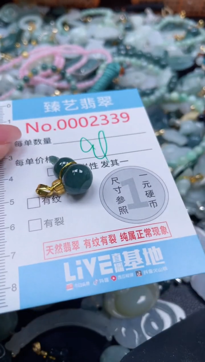 颈饰未镶嵌翡翠2339