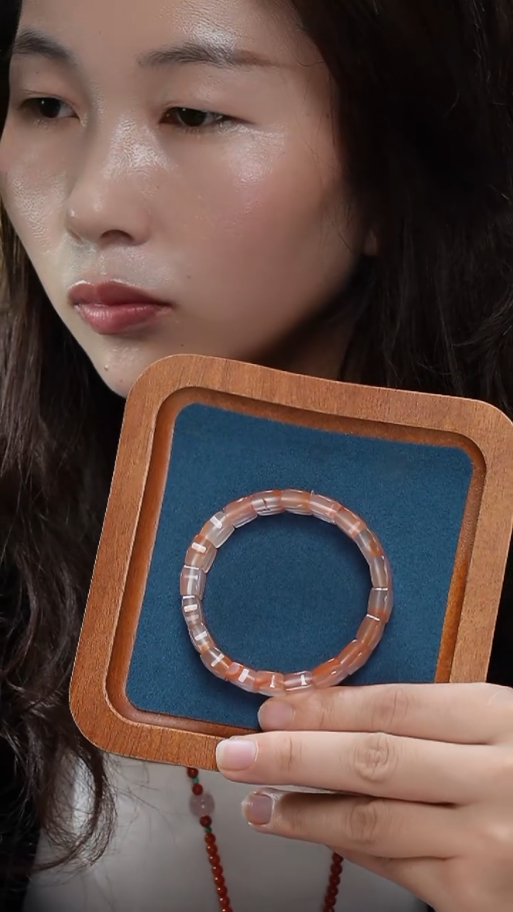 南红玛瑙手牌未镶嵌手牌