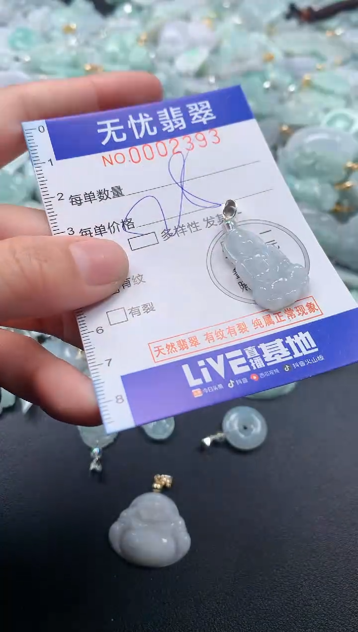 颈饰未镶嵌翡翠2393