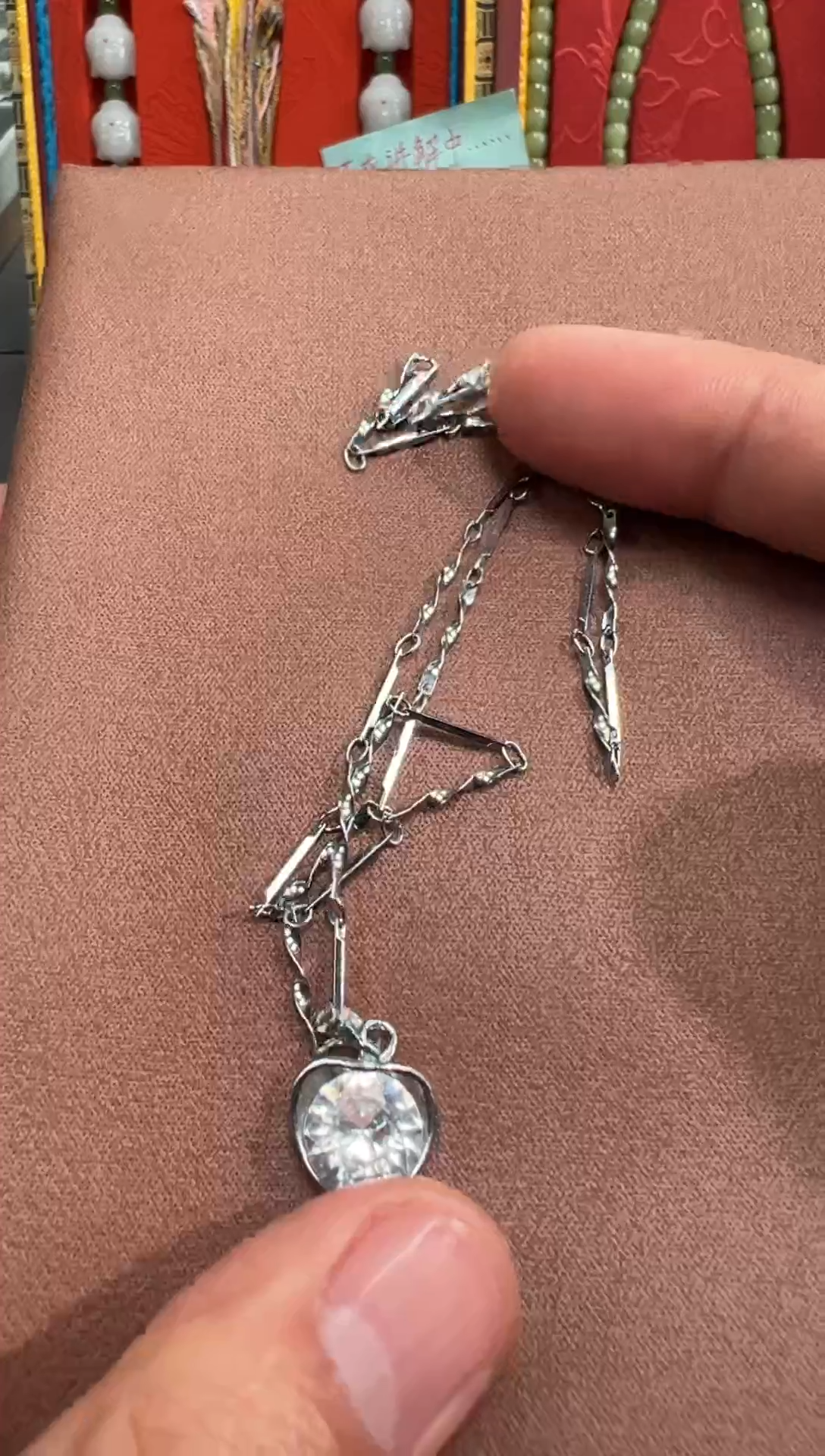 查罗石合金项链_****。精品时尚脖颈项链