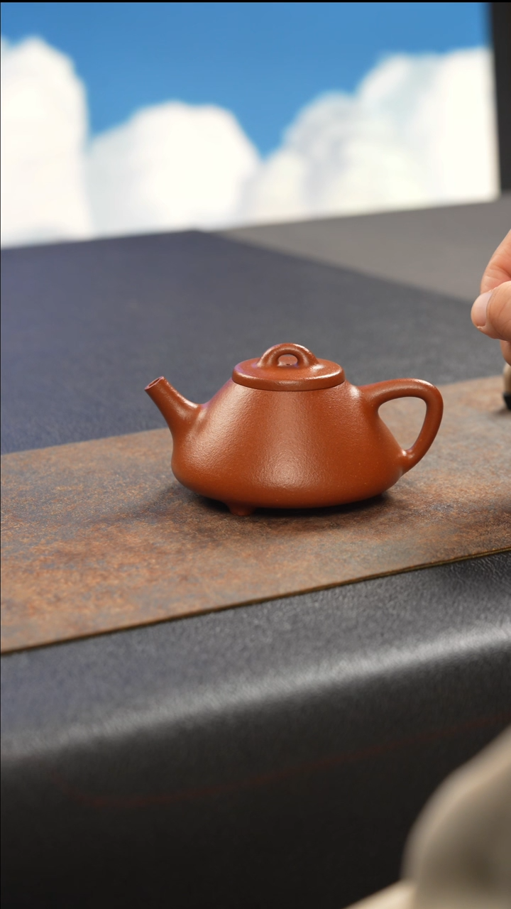 茶壶紫砂子冶石瓢