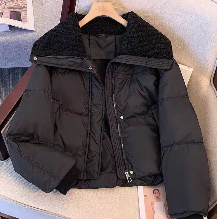 大翻领白鸭绒羽绒服111156