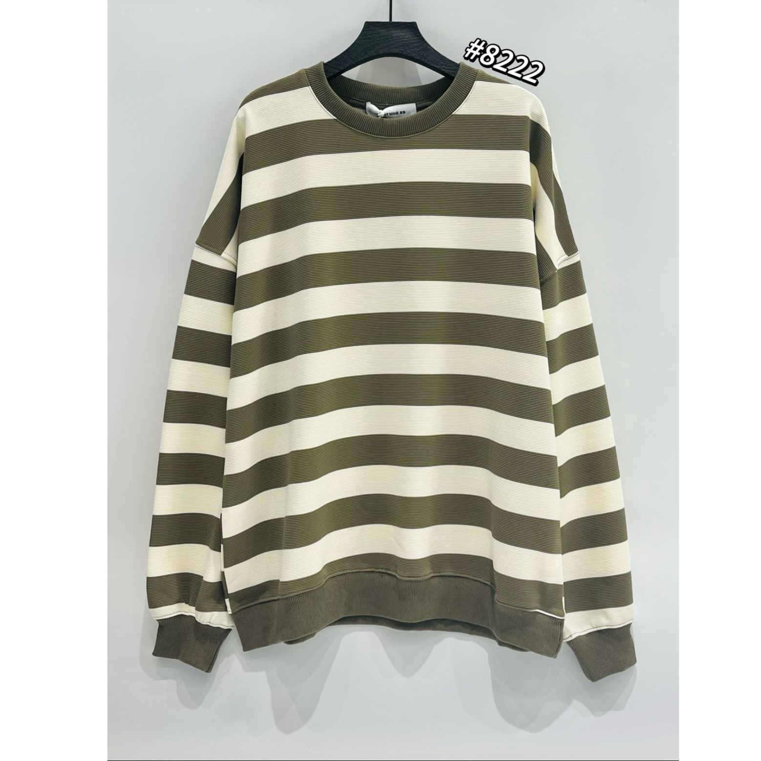 【代代精选】圆领条纹上衣-21331